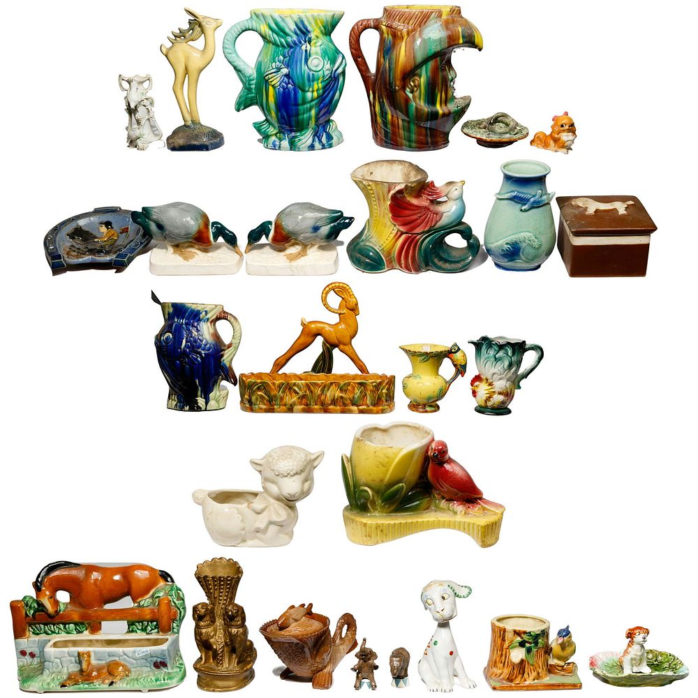 Lot 269: Ceramic Animal Object Assortment