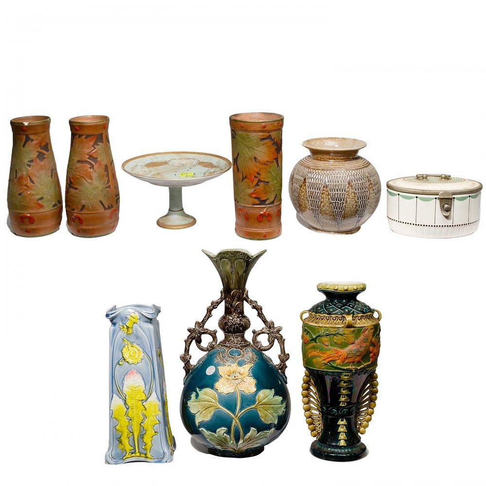 Lot 272: European Pottery Assortment