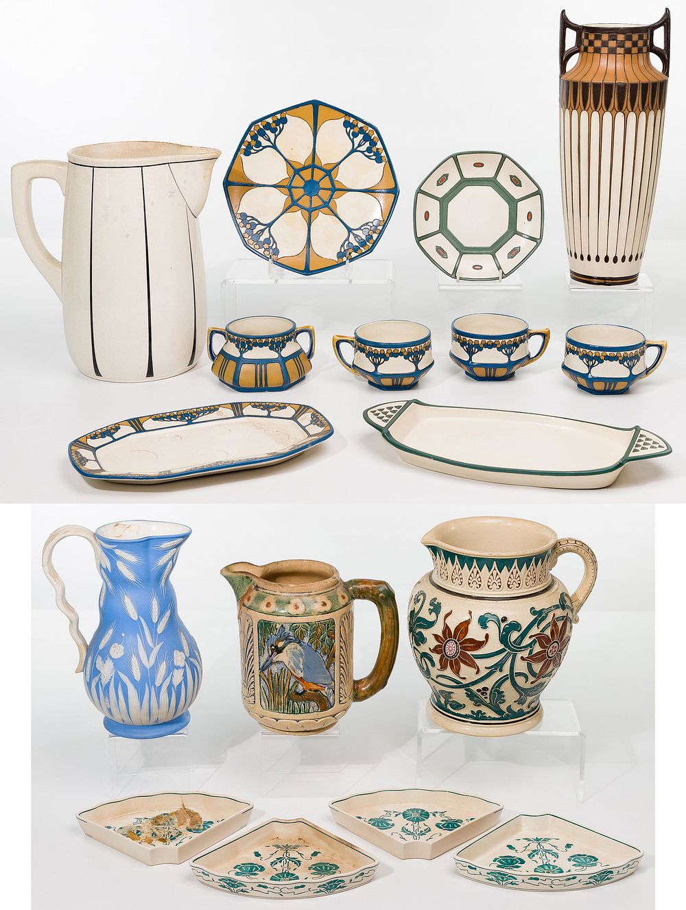 Lot 309: Mettlach and Villeroy & Boch Assortment