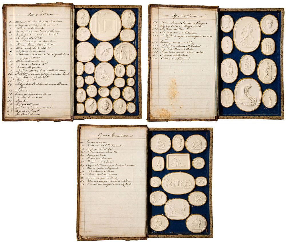 Lot 314: Pioletti Intaglio Cast Book Assortment