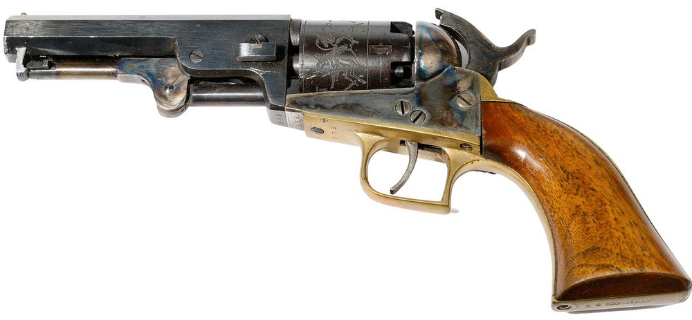 Lot 326: EIG Black Powder Revolver with Box
