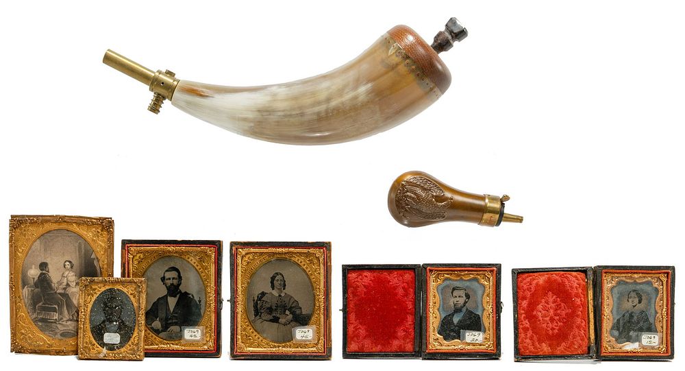 Lot 337: Ambrotype and Tintype Photograph Assortment