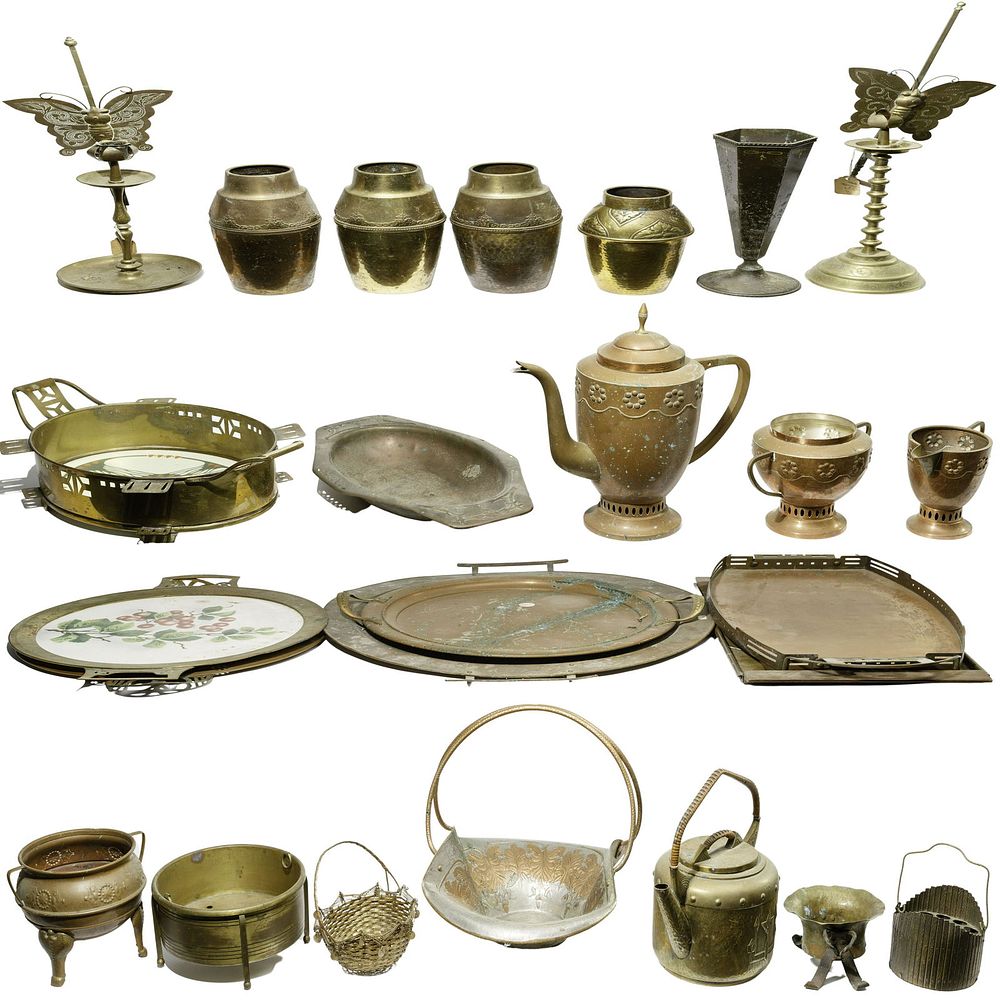Lot 513: Copper Object Assortment