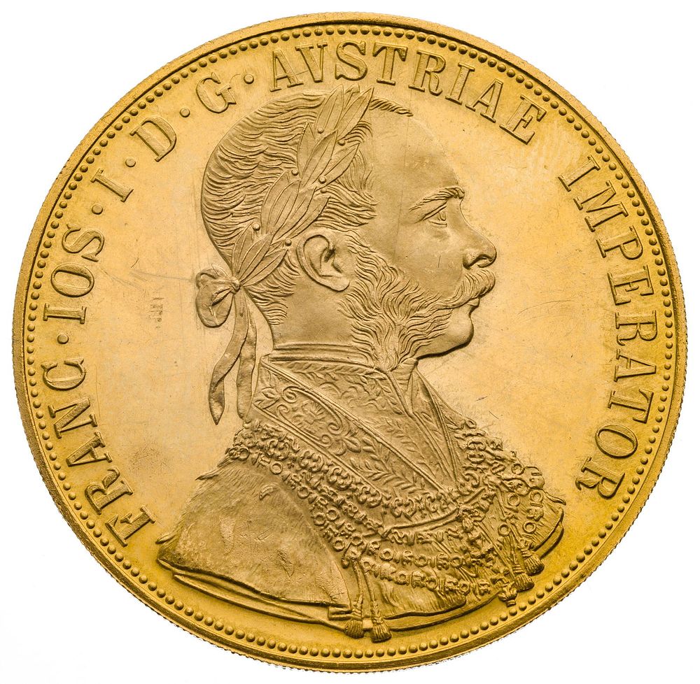 Lot 525: Austria: 1915 Gold Ducat Re-strike