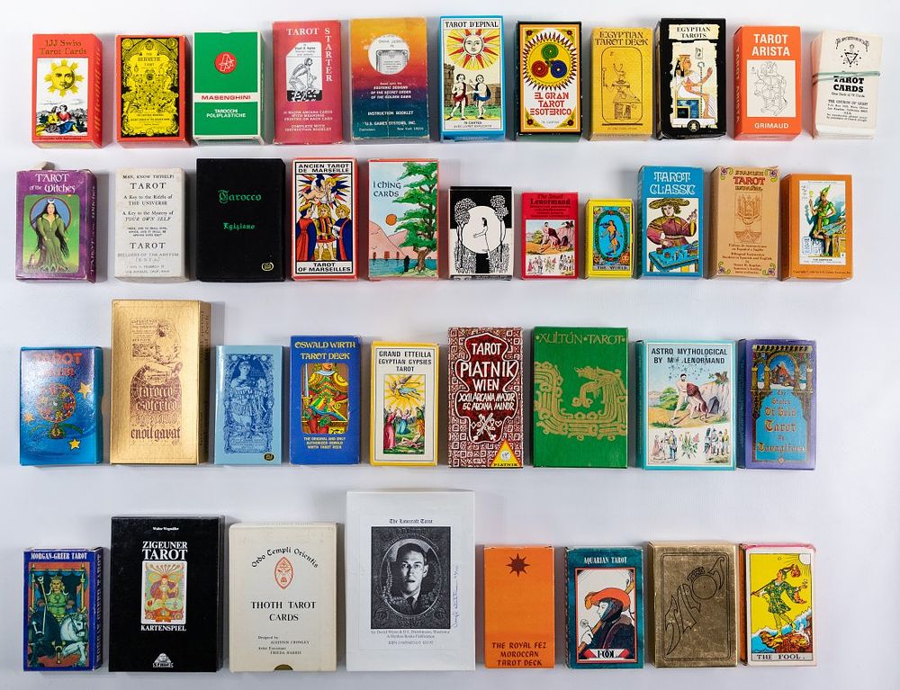 Lot 157: Tarot Card Assortment