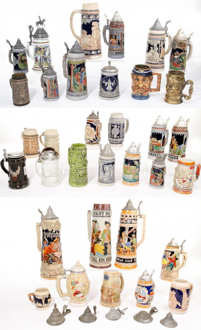 Lot 160: Beer Mug and Stein Assortment