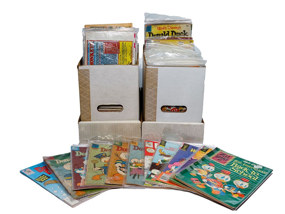 Lot 161: Donald Duck Comic Book Assortment