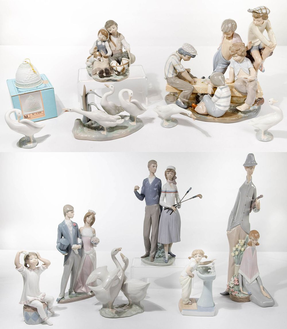 Lot 168: Lladro Figurine Assortment