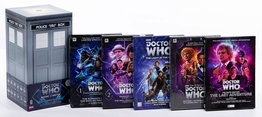 Lot 172: Dr. Who Audio CD Assortment