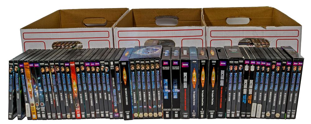 Lot 173: Dr. Who DVD Assortment