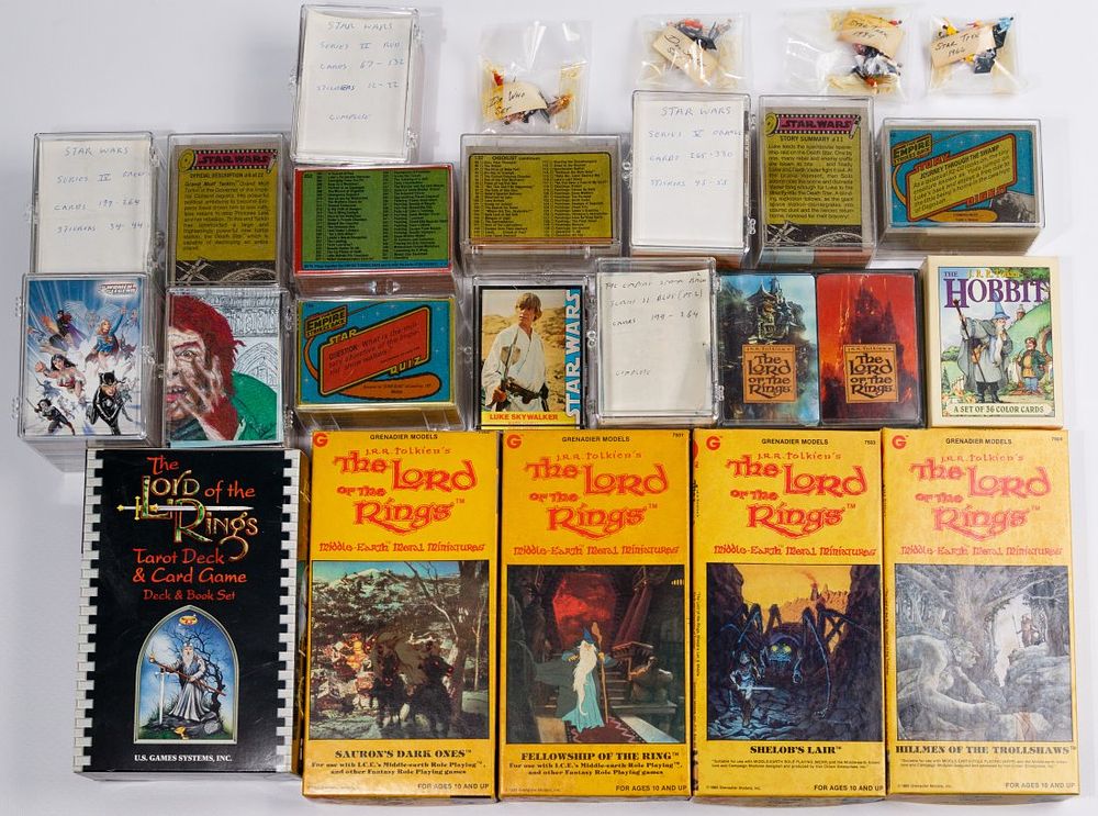 Lot 182: Lord of the Rings and Star Wars Assortment