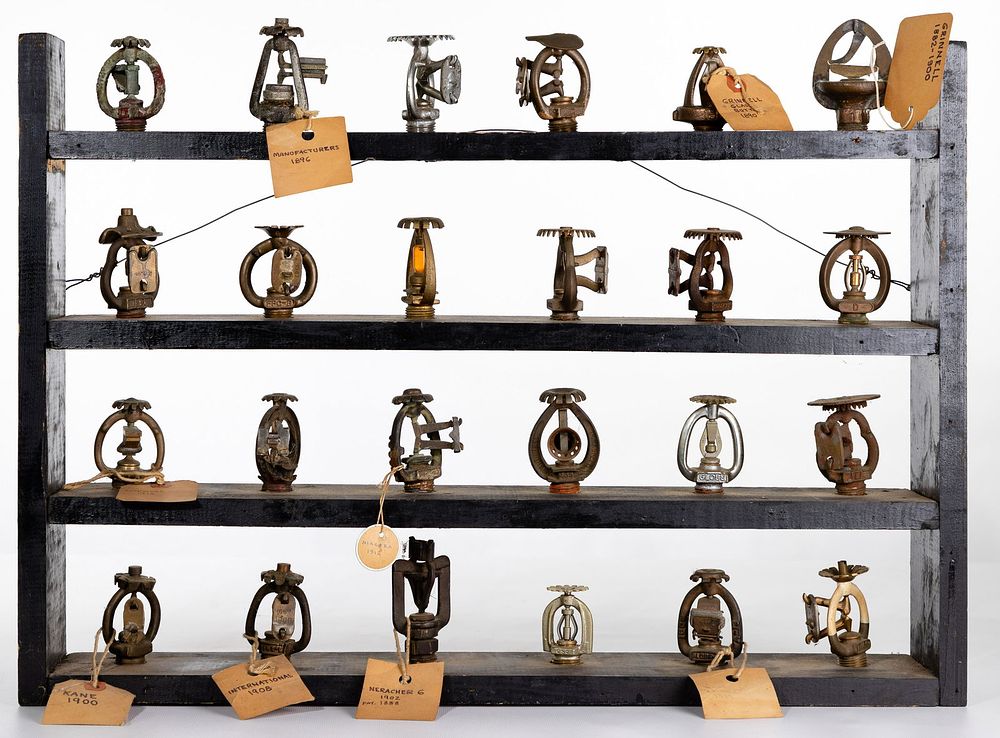 Lot 184: Commercial Building Sprinkler Display