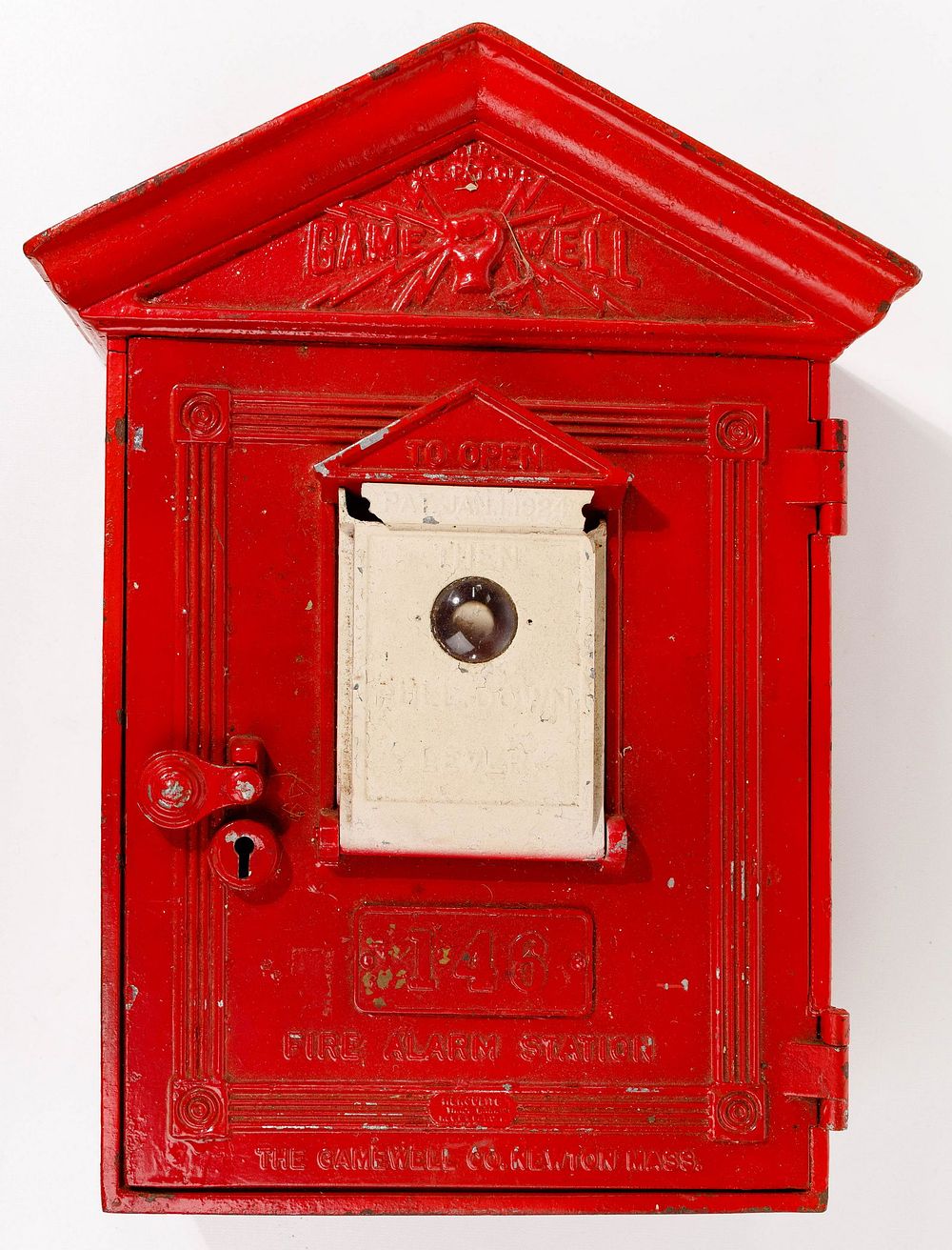 Lot 185: Gamewell Cast Iron Fire Box