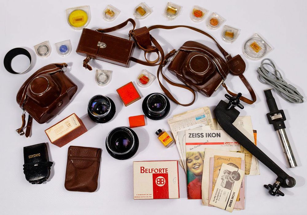 Lot 188: Camera and Lens Assortment