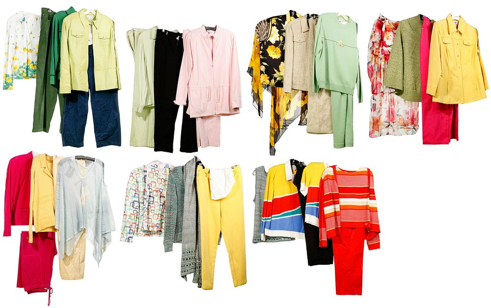 Lot 197: St. John Colorful Clothing Assortment