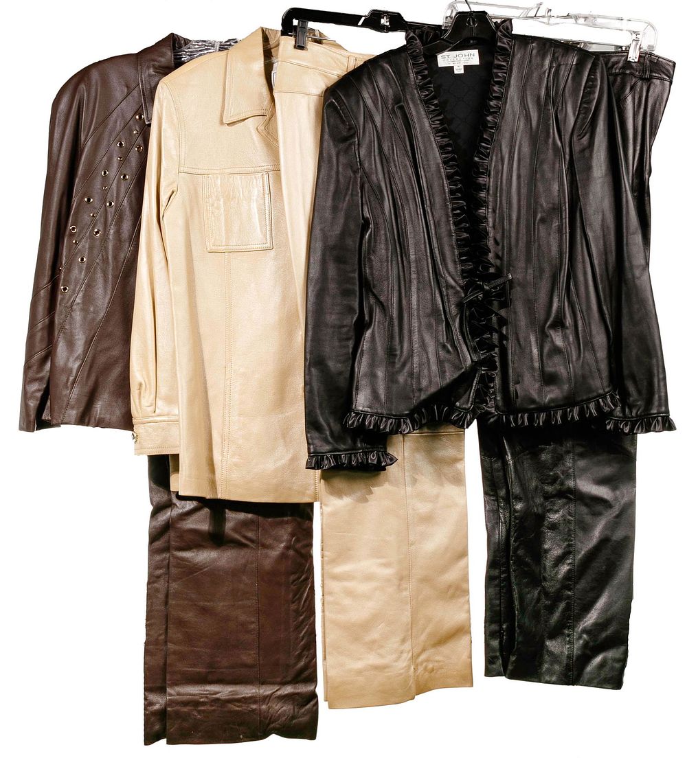 Lot 203: Marie Gray for St. John Leather Assortment