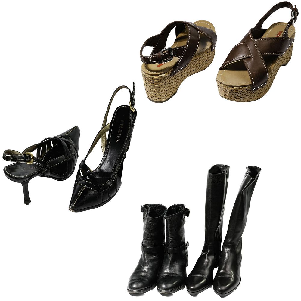 Lot 232: Prada Shoe and Boot Assortment