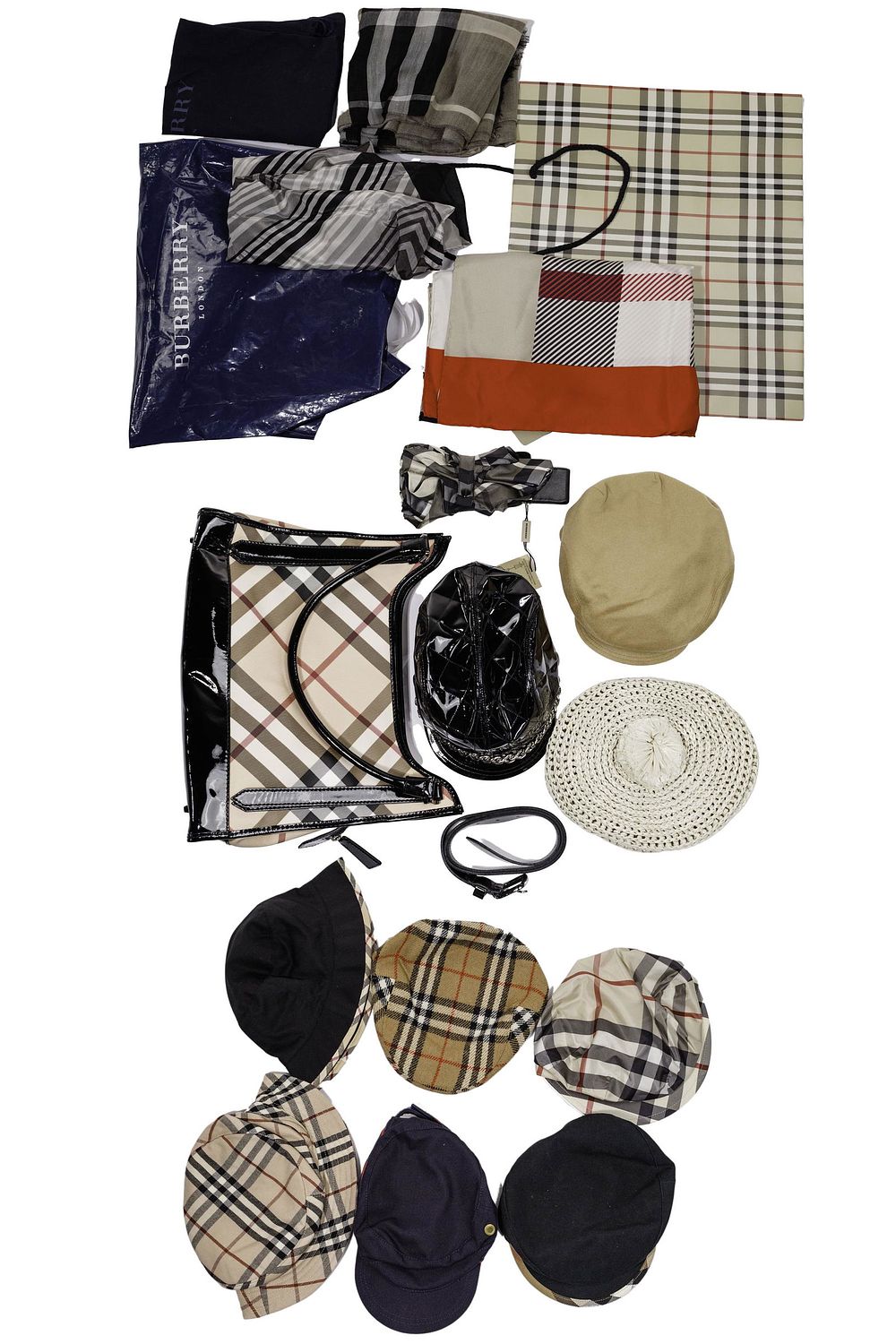 Lot 261: Burberry Accessory Assortment