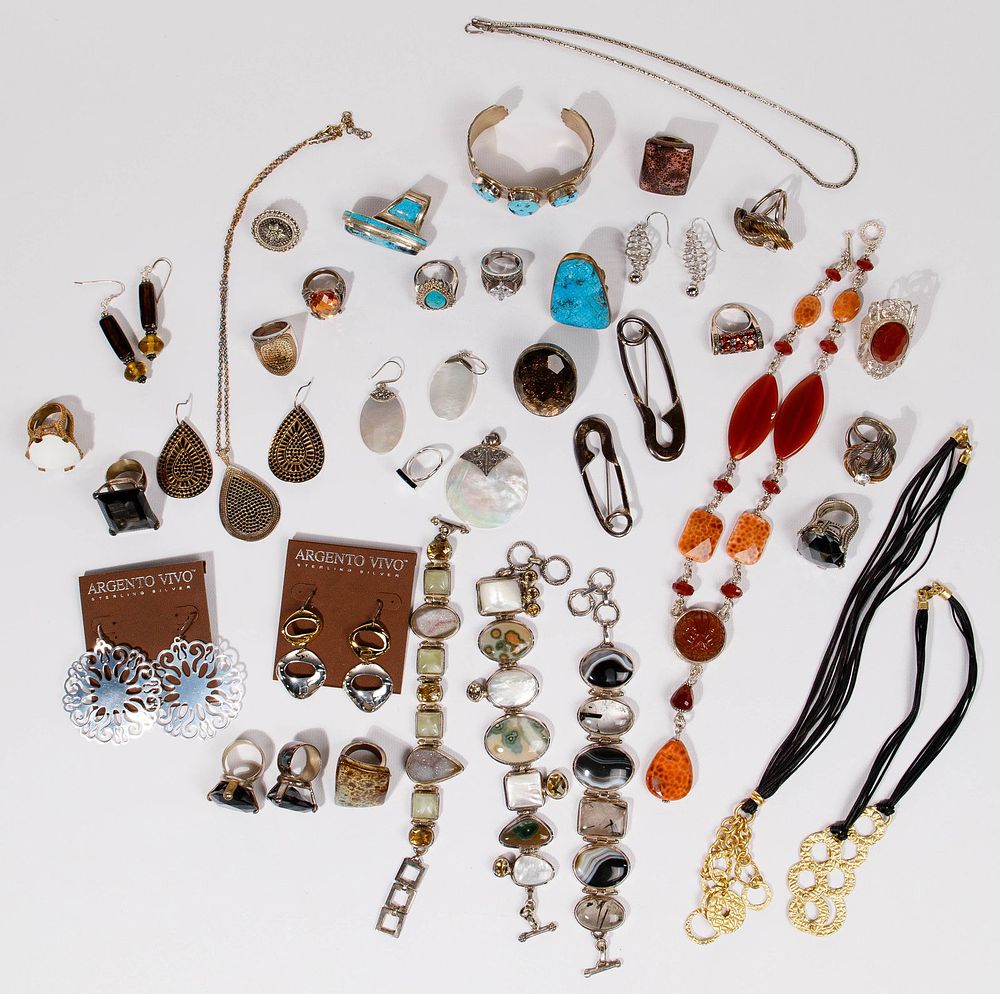 Lot 307: Sterling Silver Jewelry Assortment