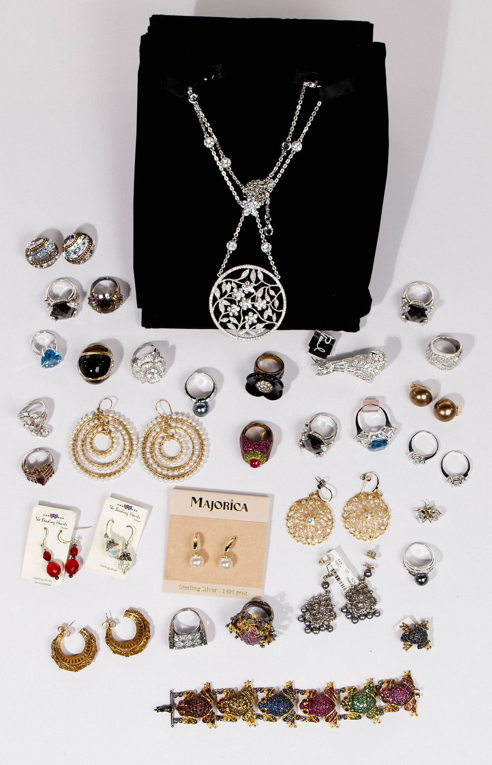 Lot 308: Sterling Silver Jewelry Assortment