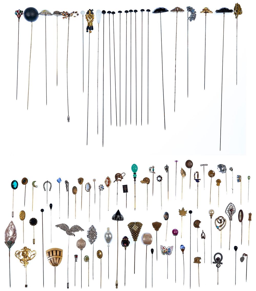 Lot 311: Stick and Hat Pin Assortment