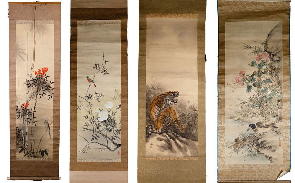 Lot 154: Chinese Scroll Painting Assortment