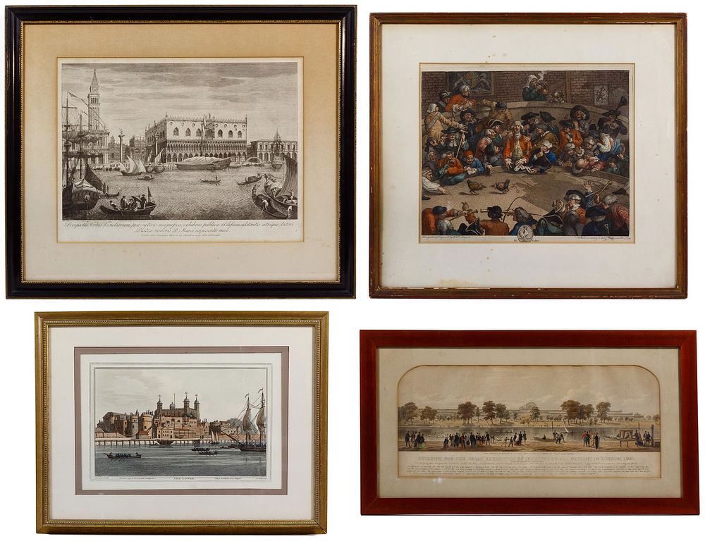 Lot 162: 18th and 19th Century Print Assortment