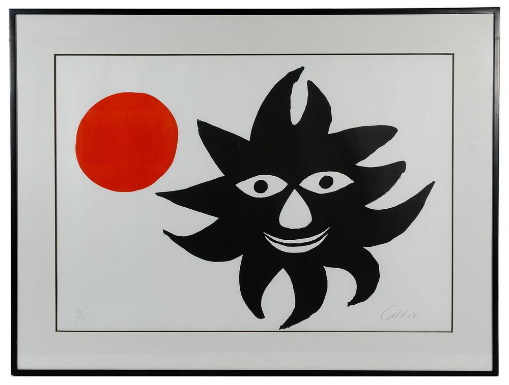 Lot 163: Alexander Calder (American, 1898-1976) Lithograph