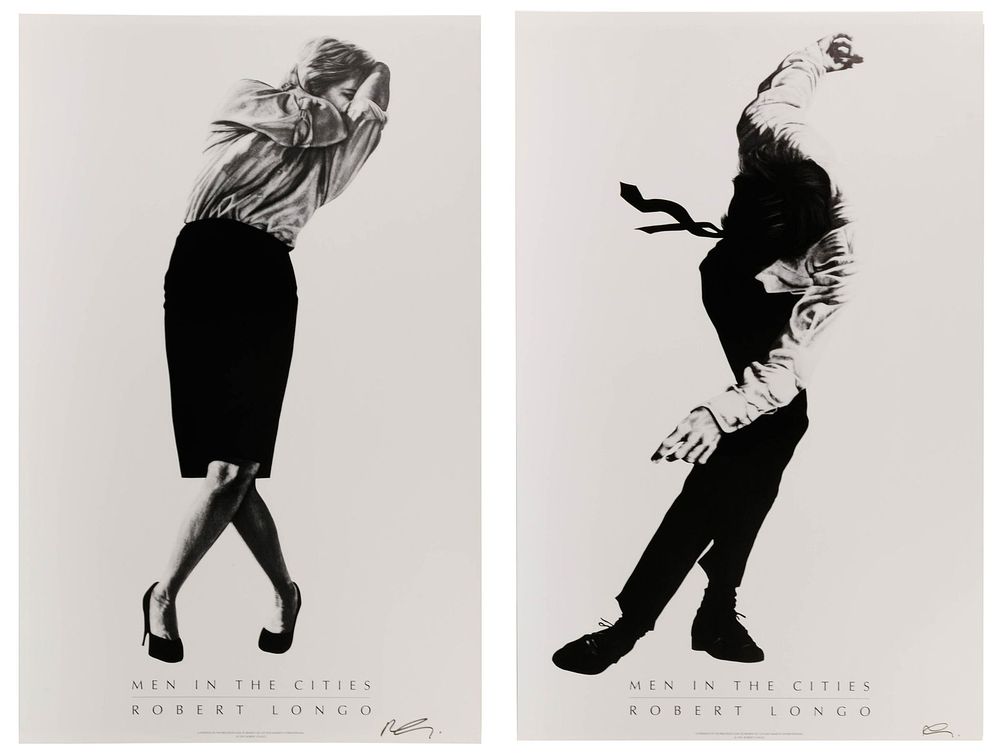 Lot 167: Robert Longo (American, b.1953) 'Men in the Cities'