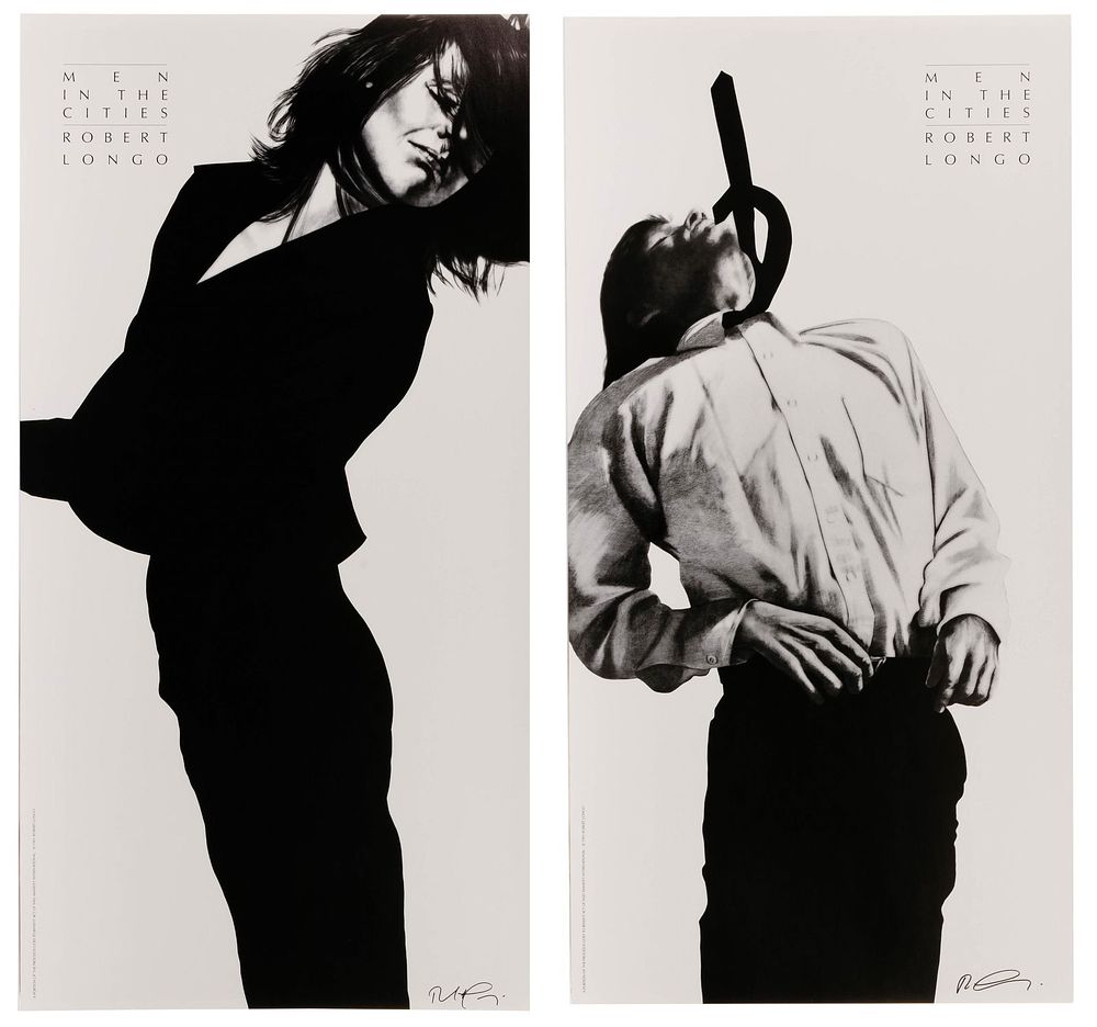 Lot 168: Robert Longo (American, b.1953) 'Men in the Cities'