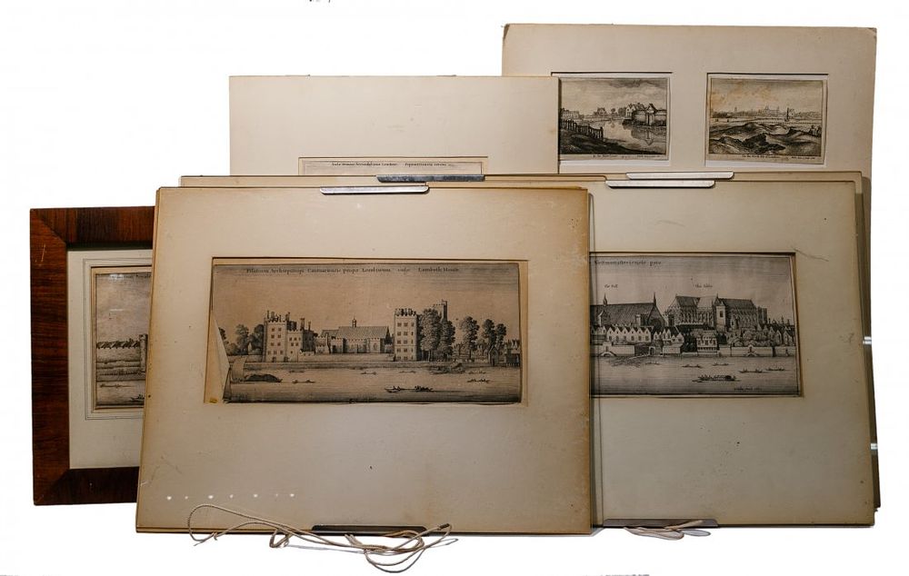 Lot 169: Wenceslaus Hollar (Bohemian, 1607-1677) Print