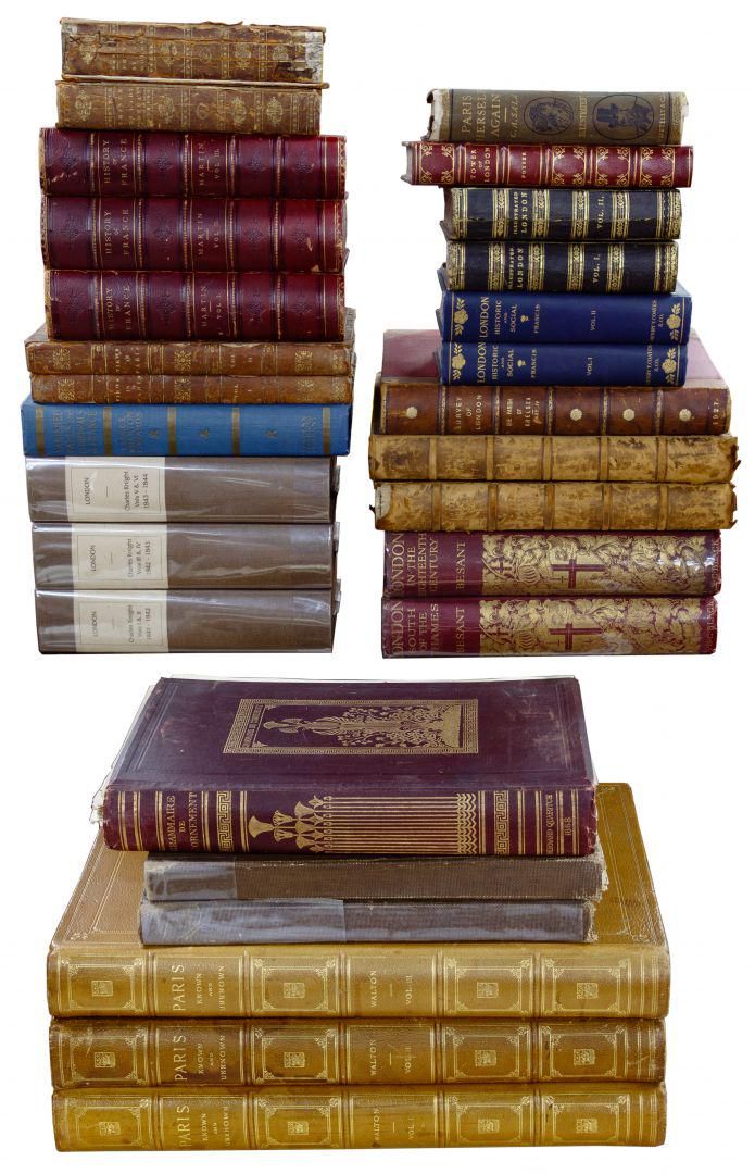 Lot 190: London and Paris Book Assortment