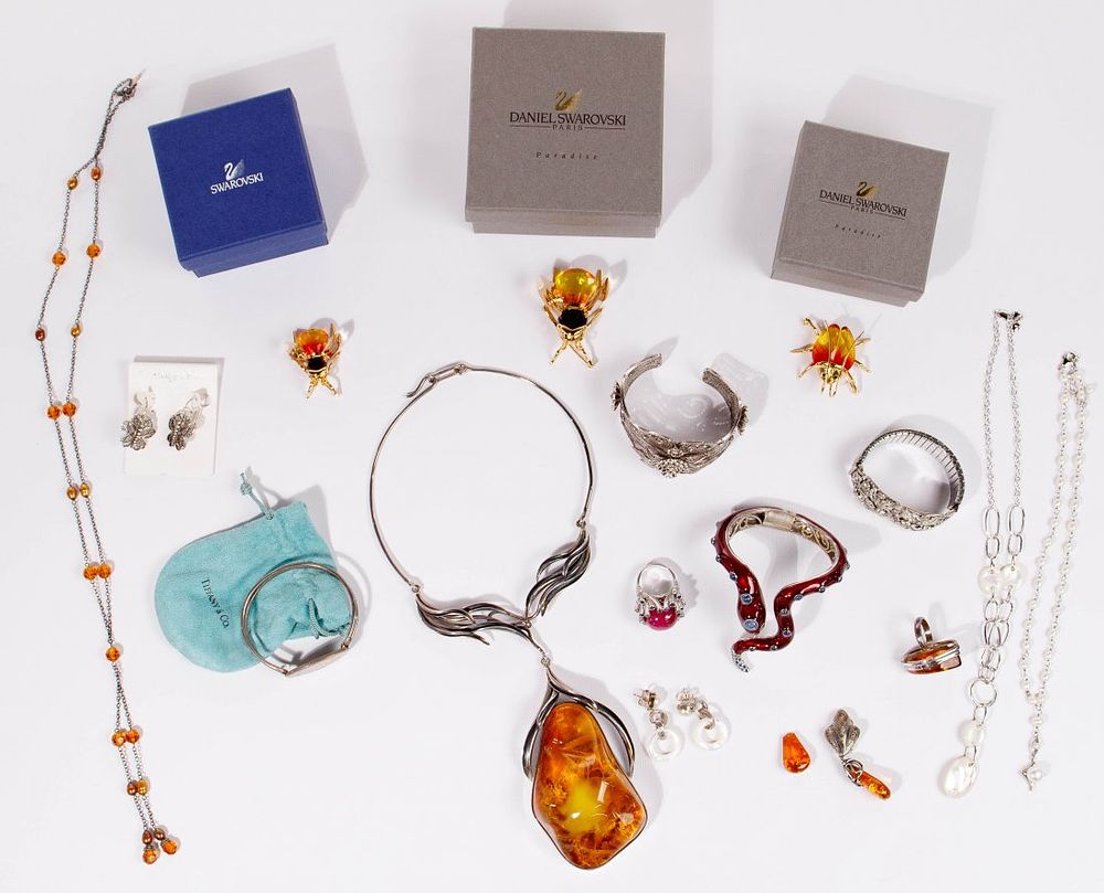 Lot 458: Sterling Silver Jewelry Assortment