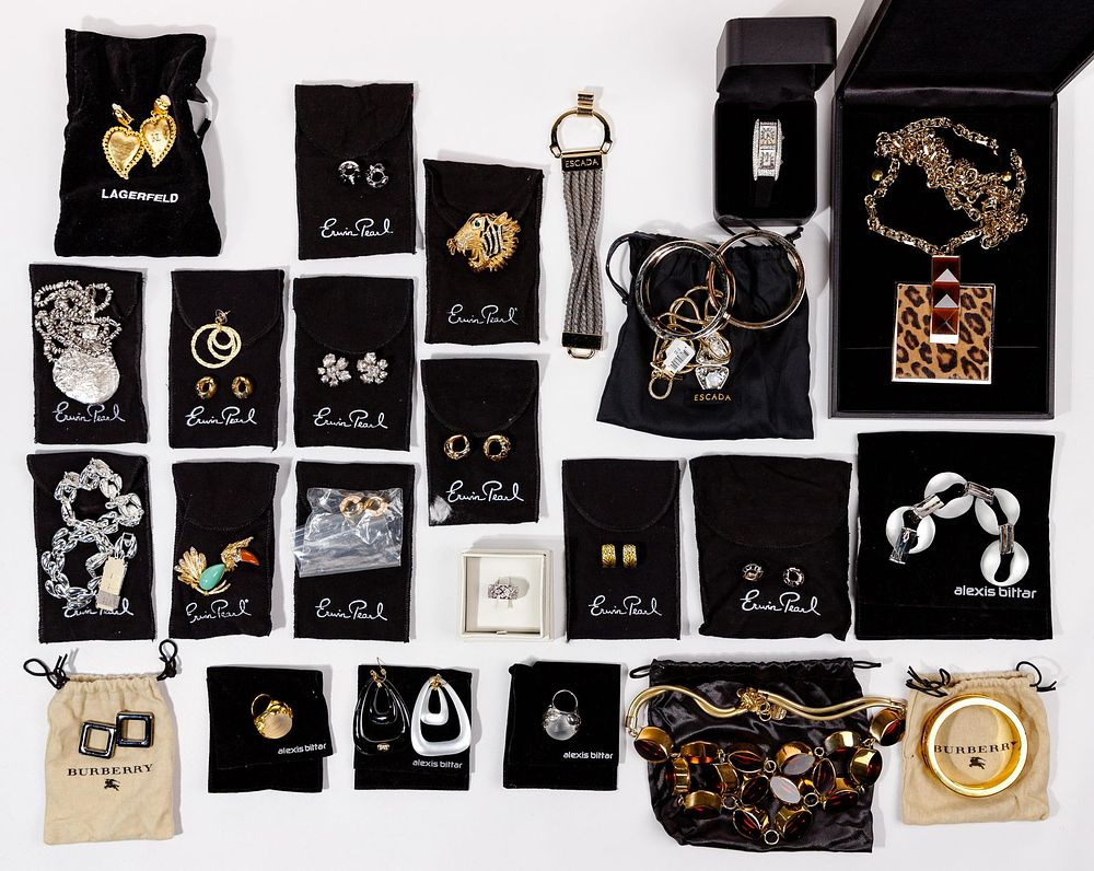 Lot 462: Designer Costume Jewelry Assortment