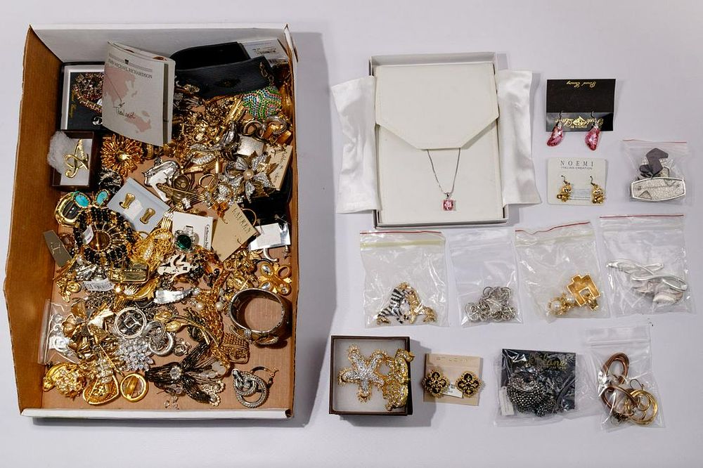 Lot 464: Designer Costume Jewelry Assortment