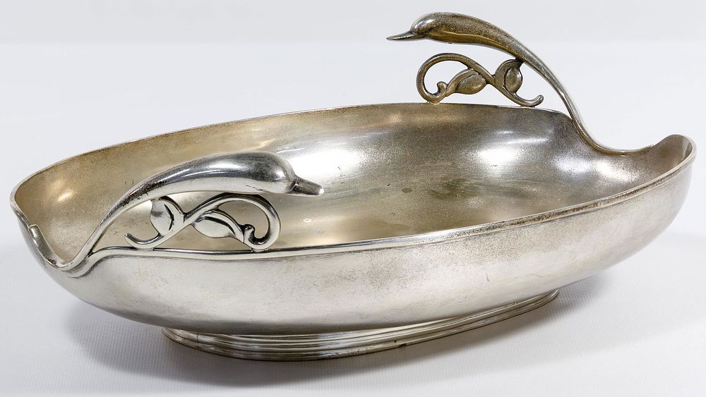 Lot 470: C. Zurita Sterling Silver Center Bowl