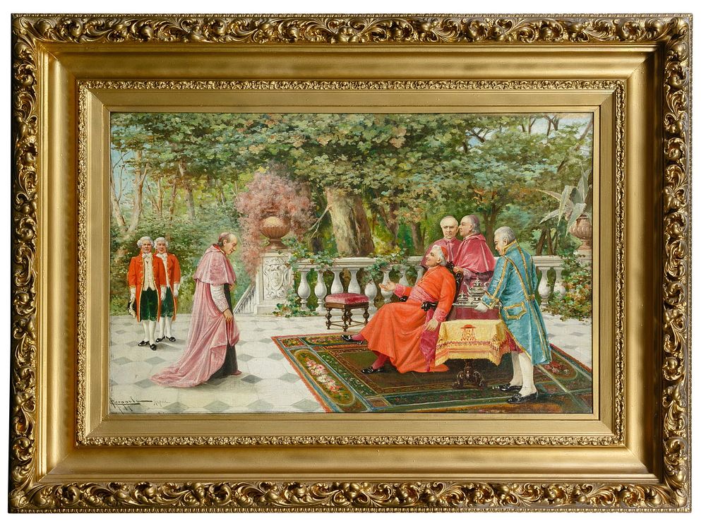 Lot 197: Antonio Coppola (Italian, b.1938) Oil on Canvas