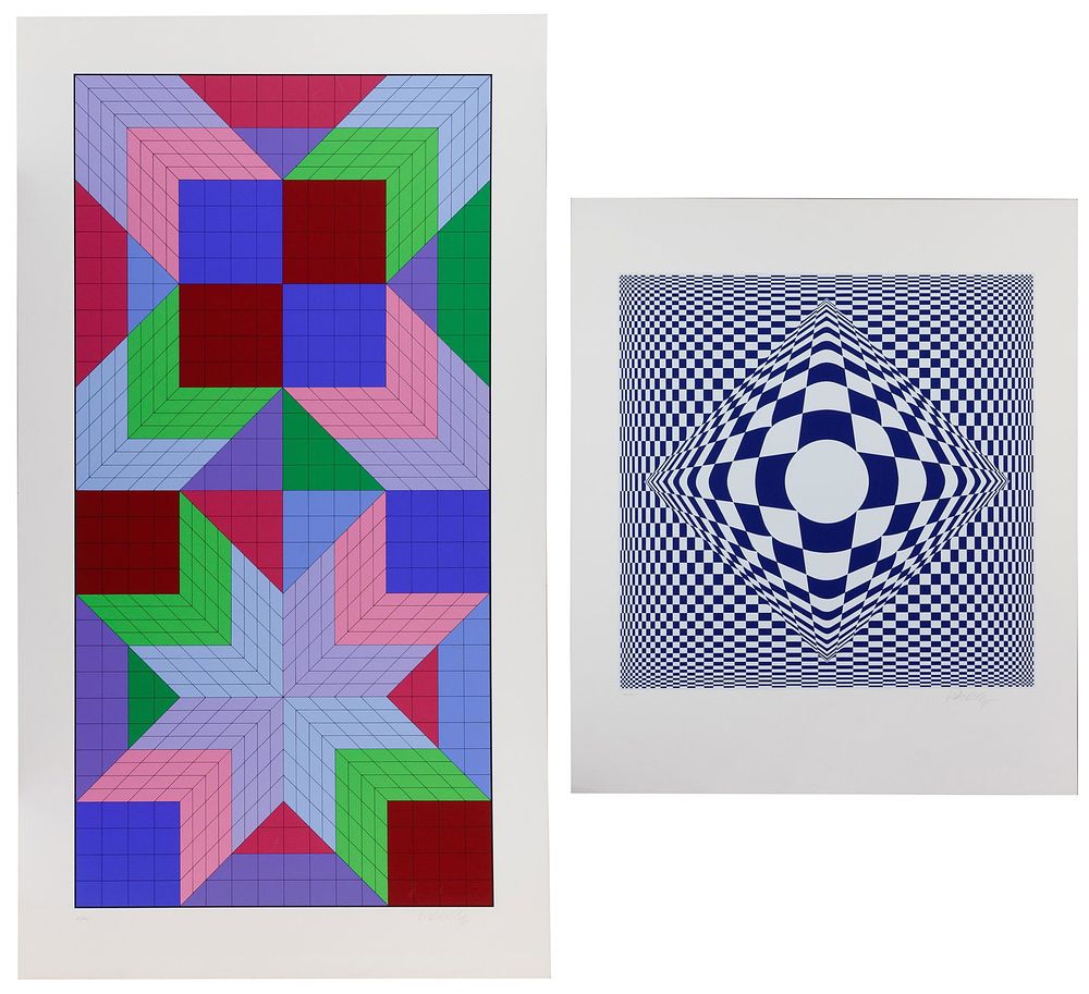 Lot 217: Victor Vasarely (Hungarian / French, 1906-1997)