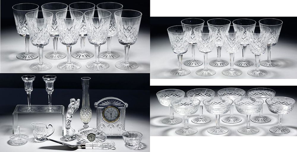 Lot 278: Waterford Crystal 'Lismore' Assortment