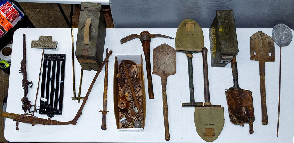Lot 334: World War I Battlefield Relic Assortment