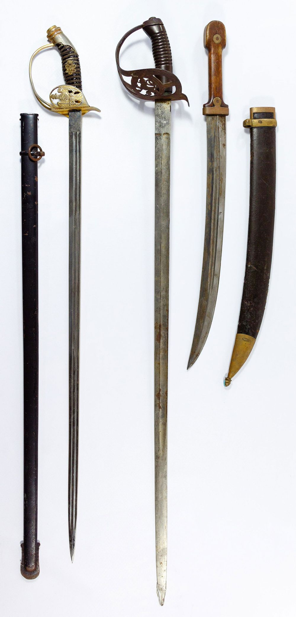 Lot 348: World War I German Imperial Sword and Russian Kindjal
