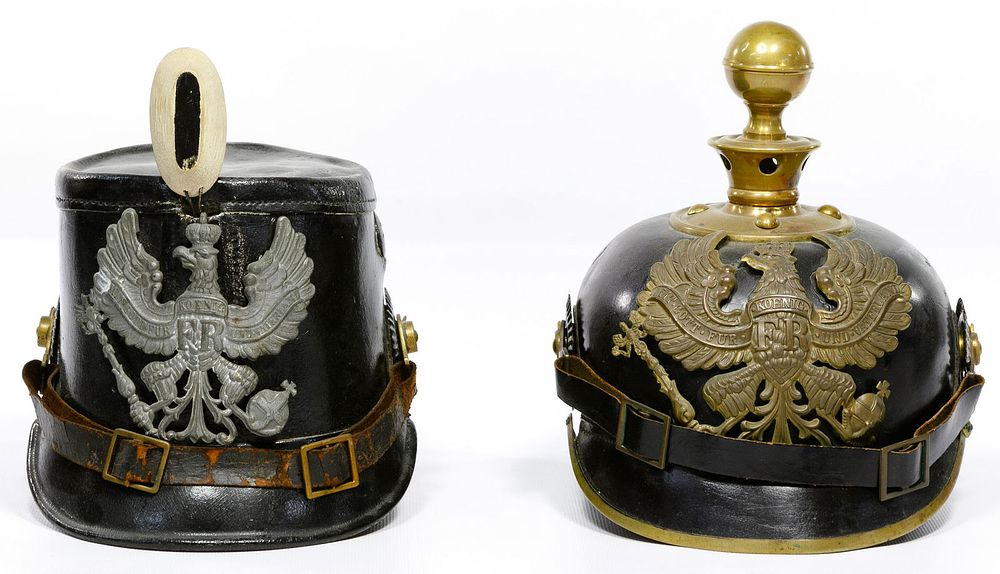 Lot 368: World War I Prussian Enlisted Man's Shako and