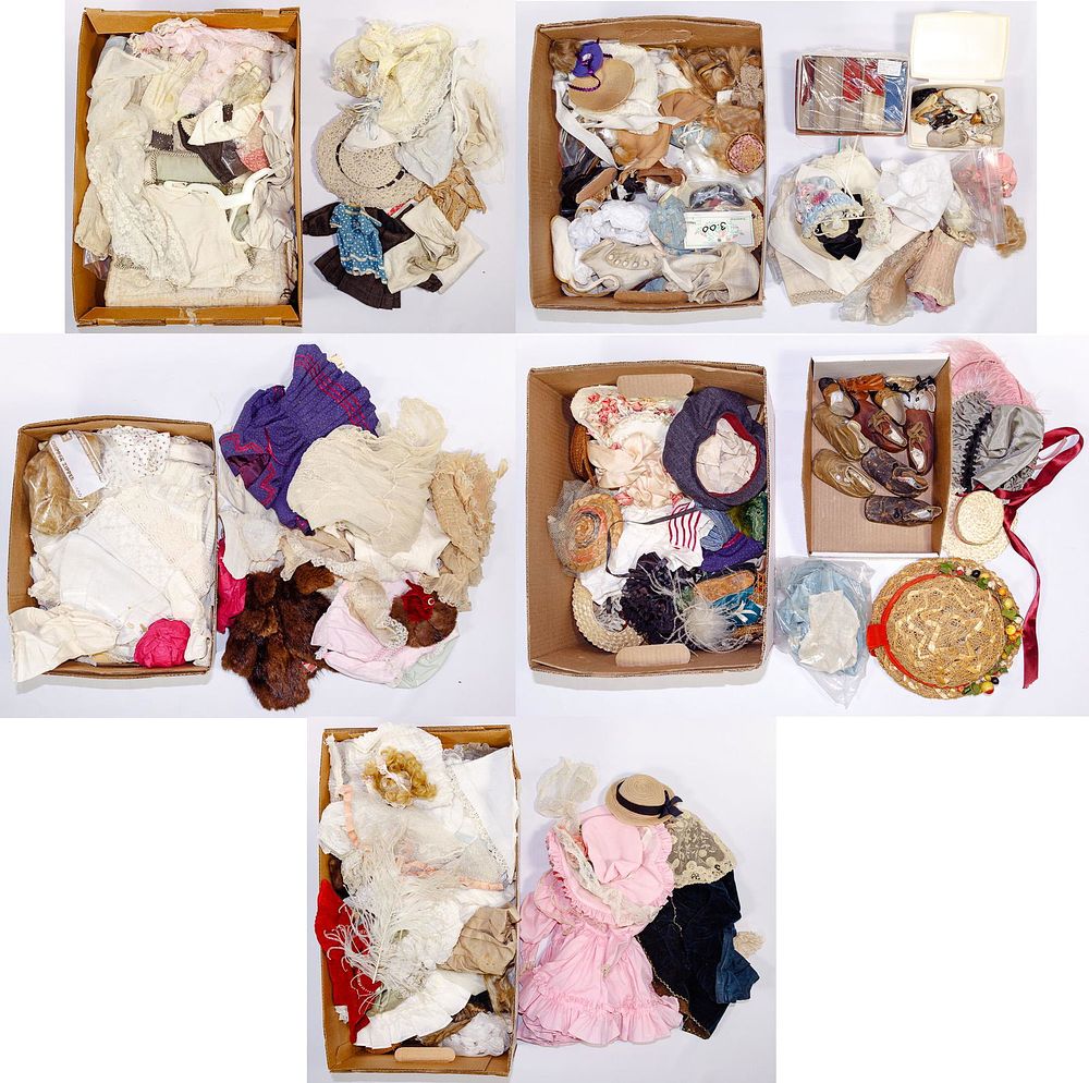 Lot 395: Doll Clothing and Accessory Assortment