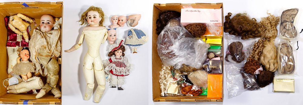 Lot 396: Doll Part Assortment