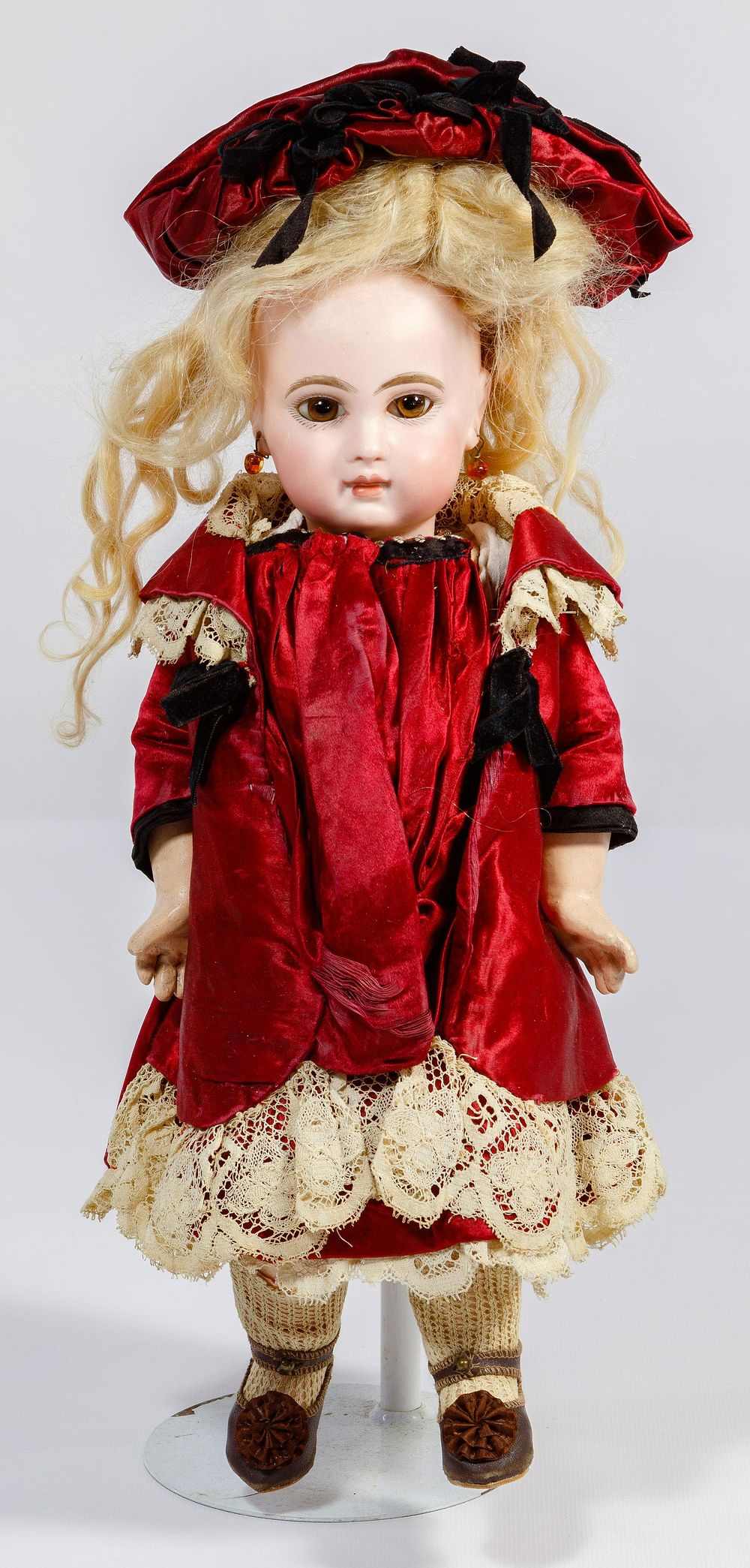 Lot 400: French E J Jumeau #6 Bisque Doll