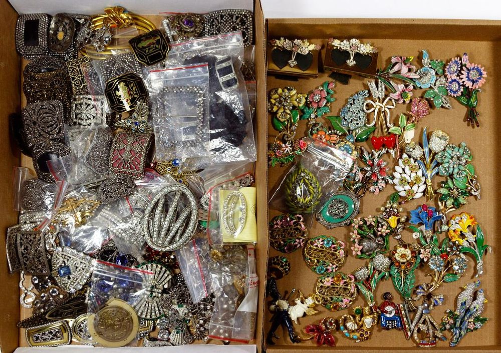 Lot 544: Rhinestone Jewelry Assortment