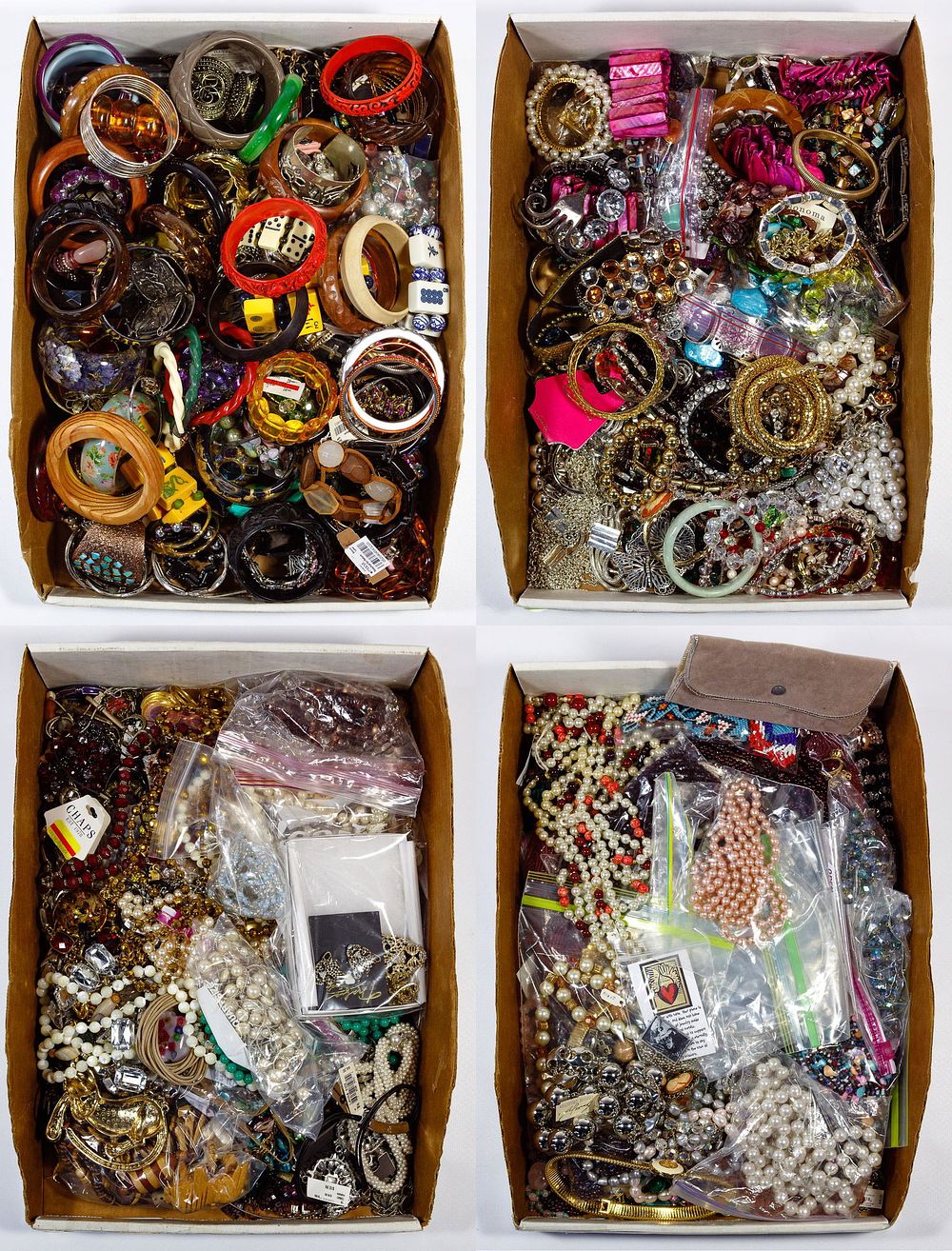Lot 550: Costume Bracelet and Necklace Assortment