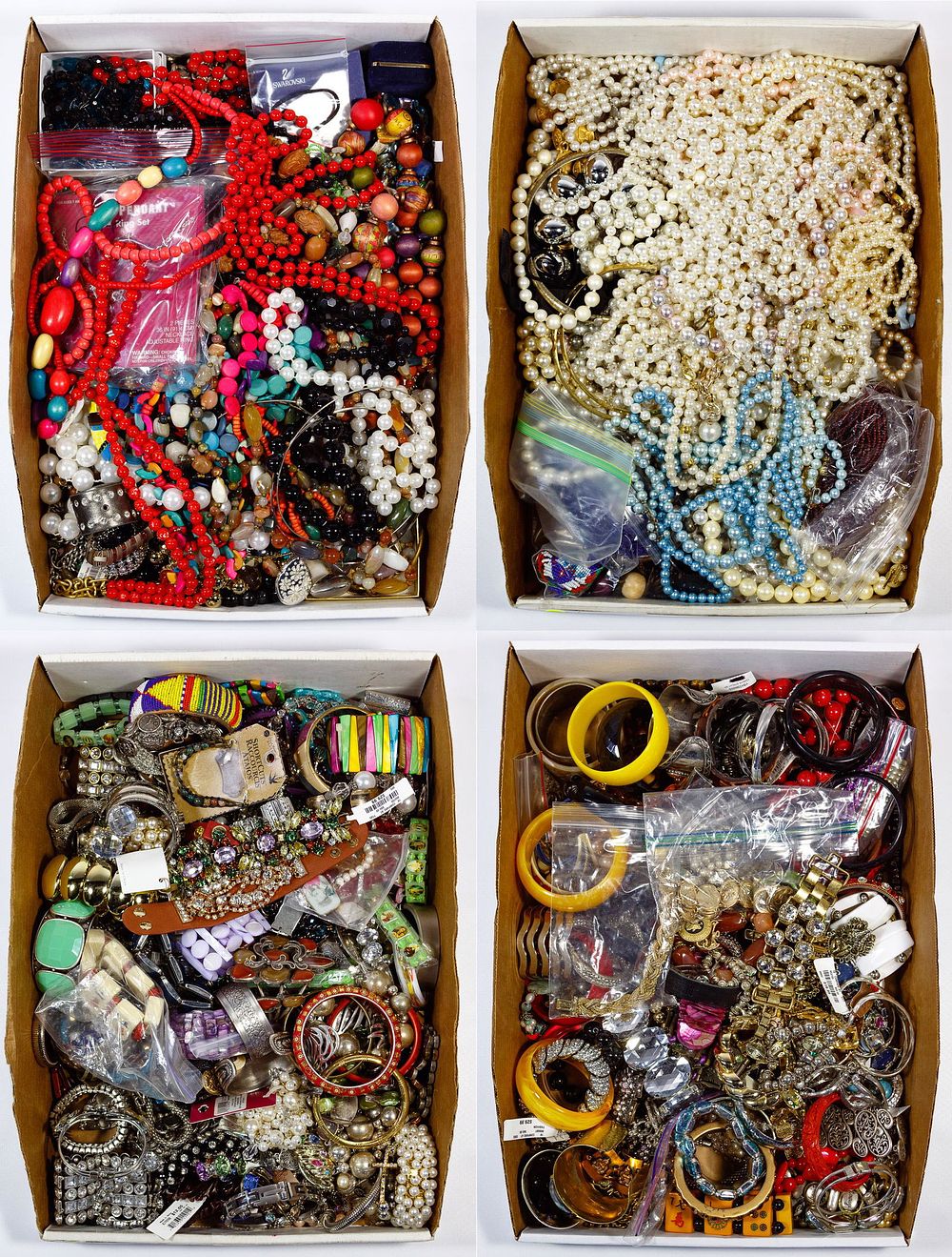 Lot 551: Costume Bracelet and Necklace Assortment