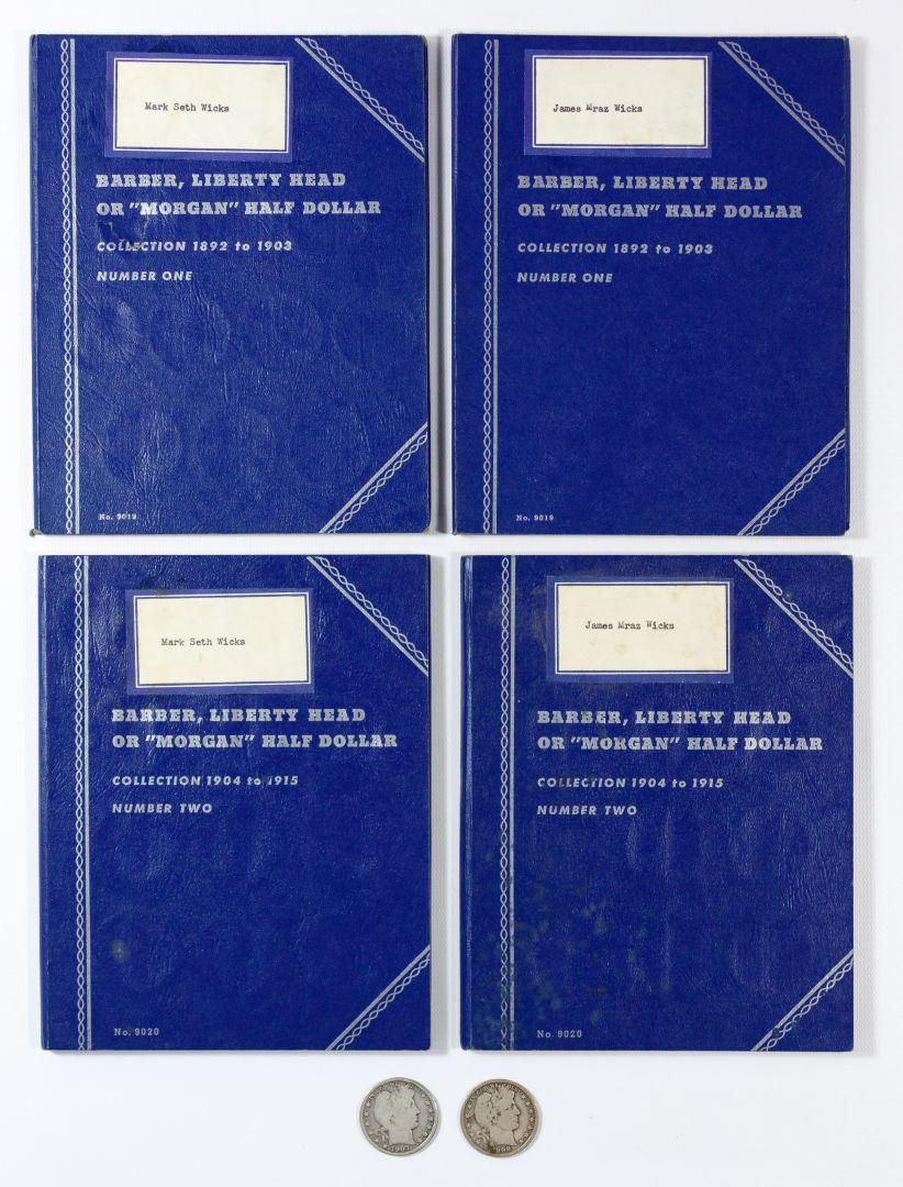Lot 612: Barber 50c Assortment