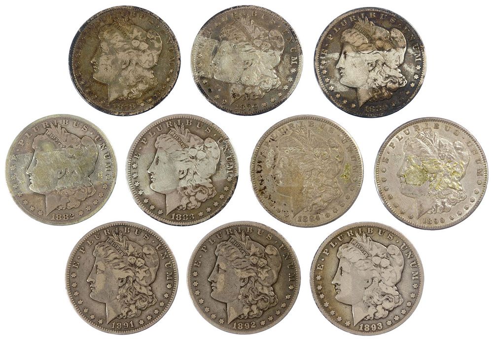 Lot 619: Morgan $1 Carson City (CC) Assortment